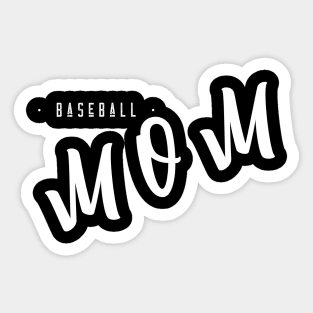 Baseball Mom: Life's MVPs - Funny & Cool Gift for Mothers, Friends, and Girlfriends - Cute & Loving Sports Mom Apparel for Women Sticker